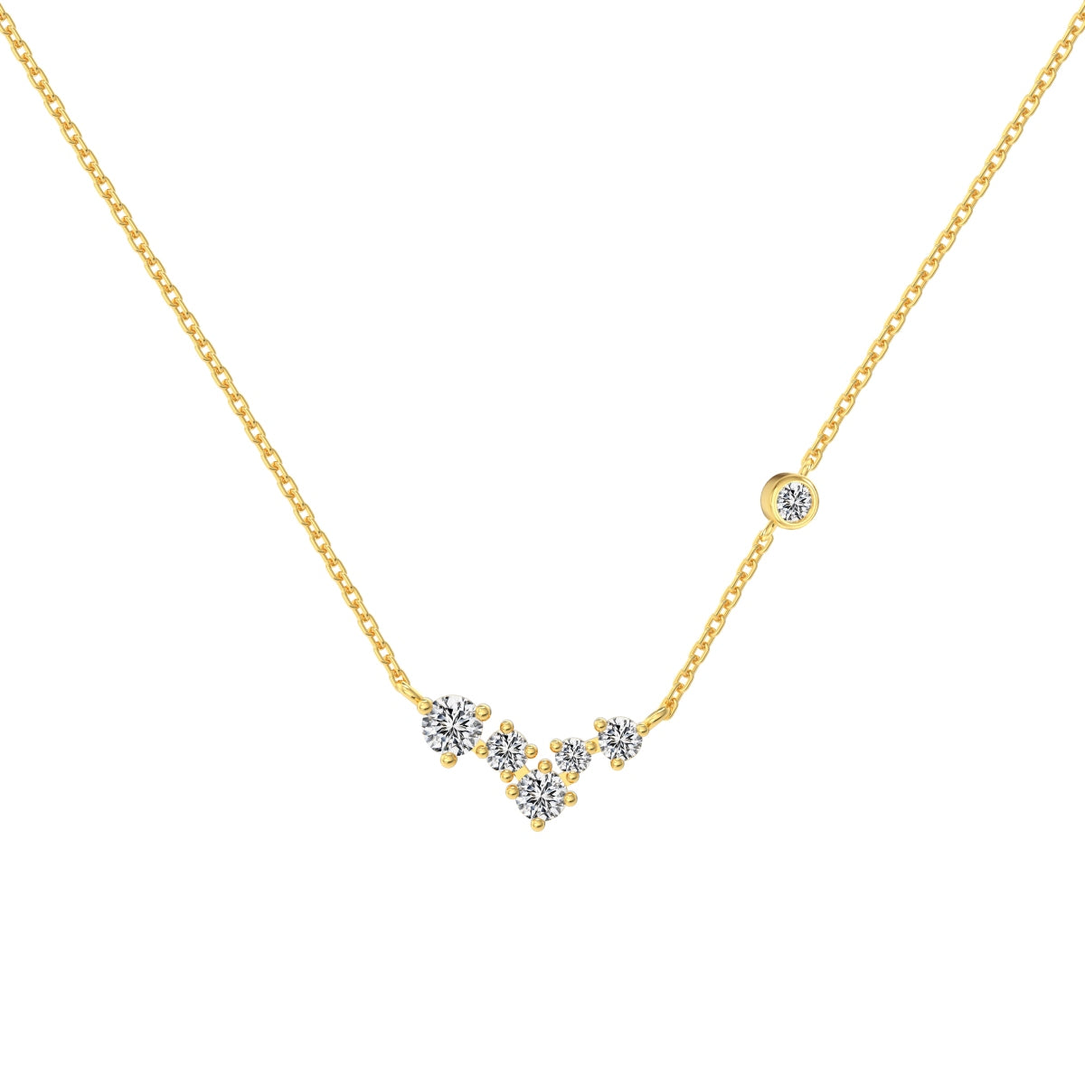 Stardust Cluster Necklace