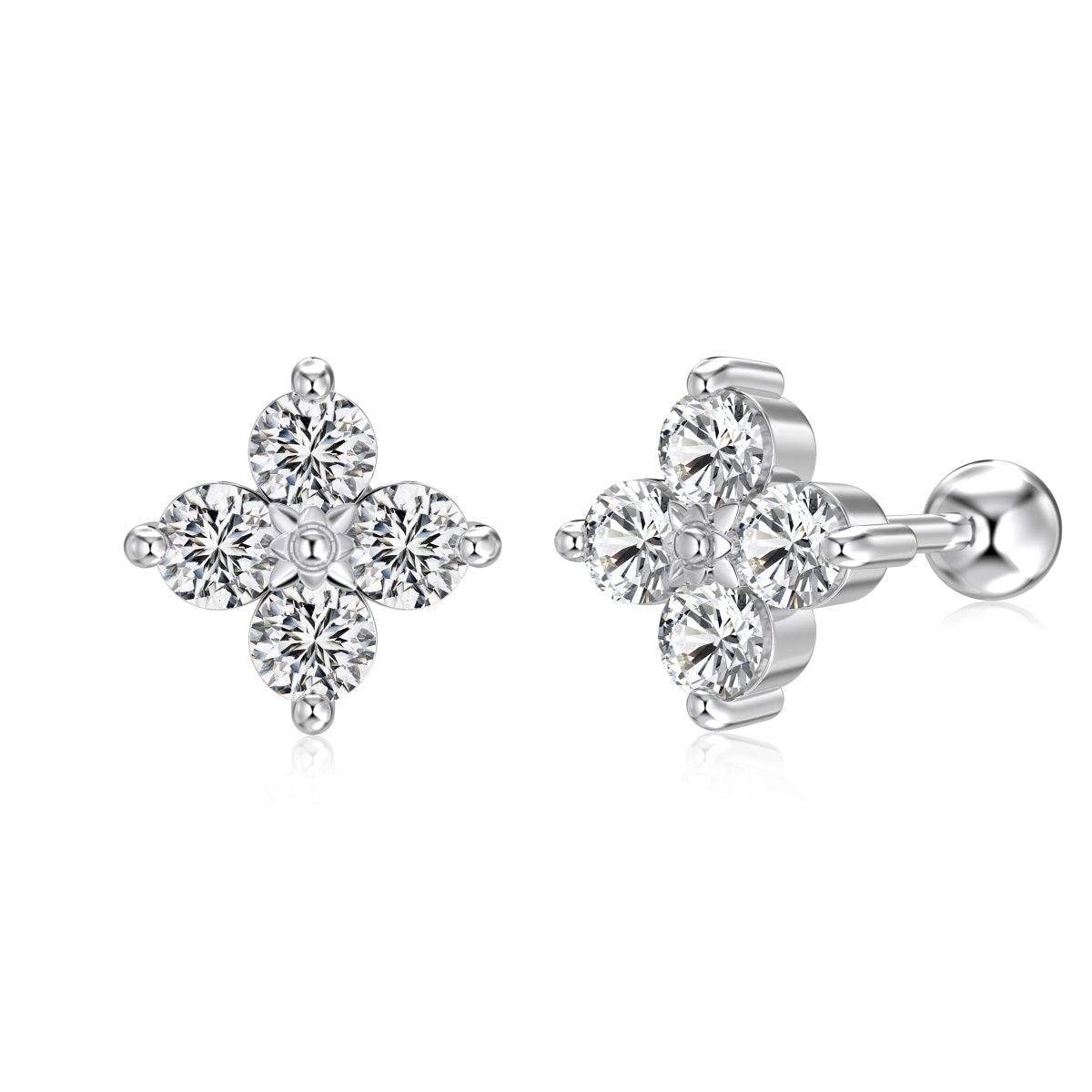 Petite Clover Studs