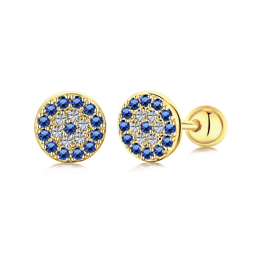 Evil Eye Stud Earrings